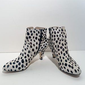 Cowhide Leopard Sassy Boots
